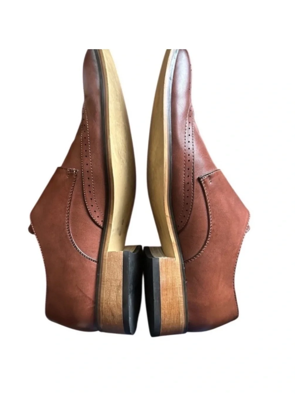 Gino Vitale polished brown